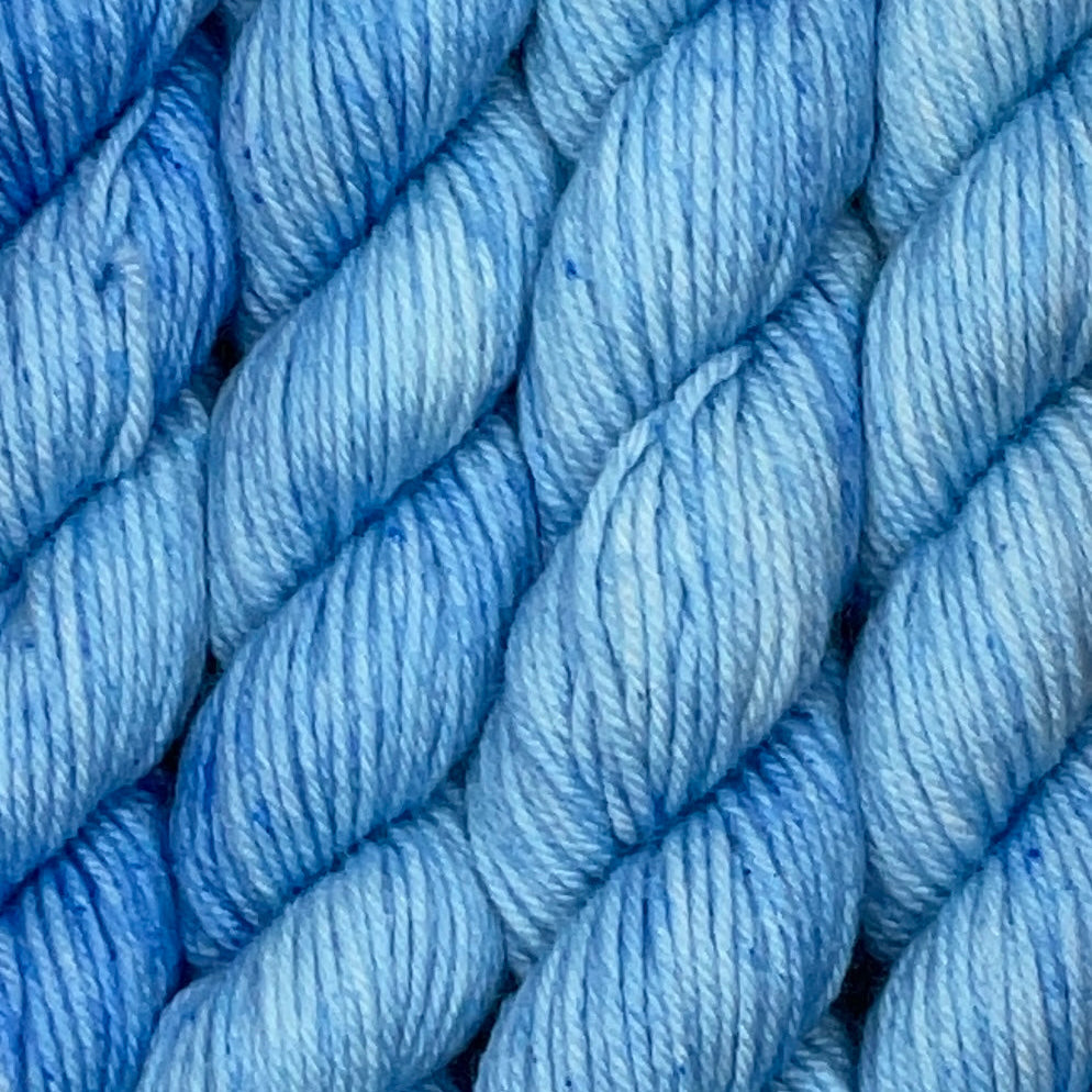 Mini Blue Eyes Fingering Skein