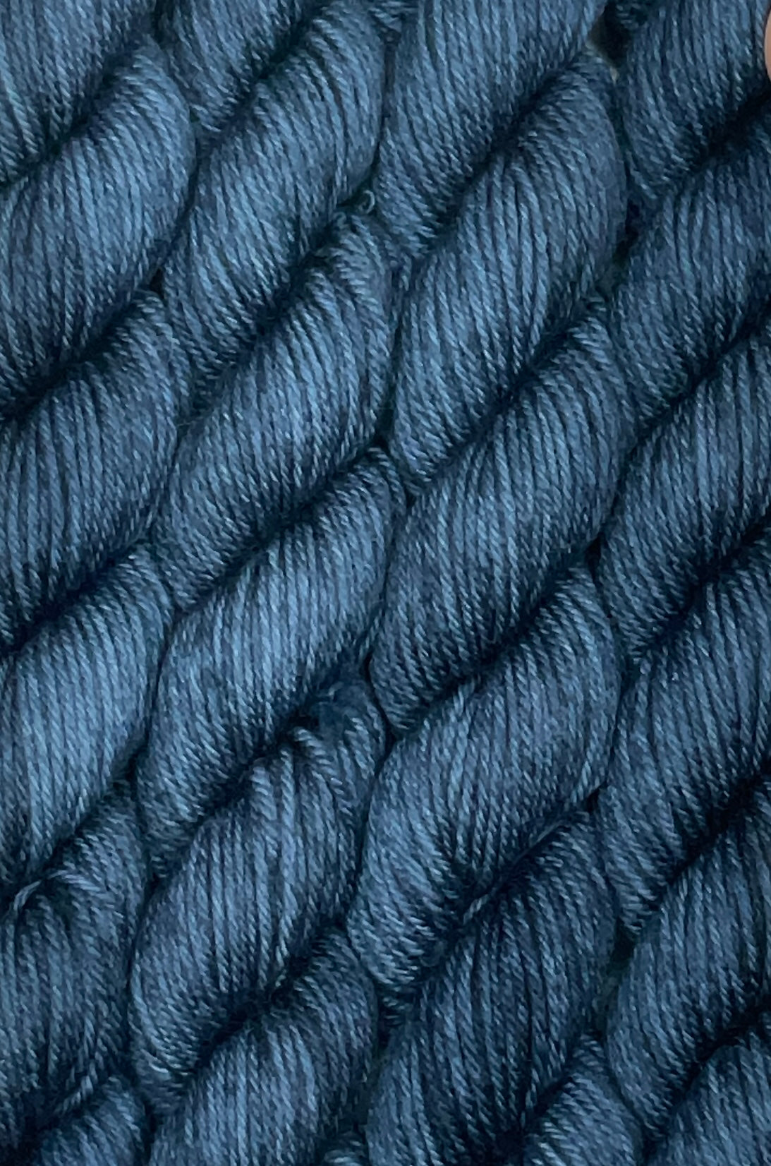 Mini Midnight Fingering Skein