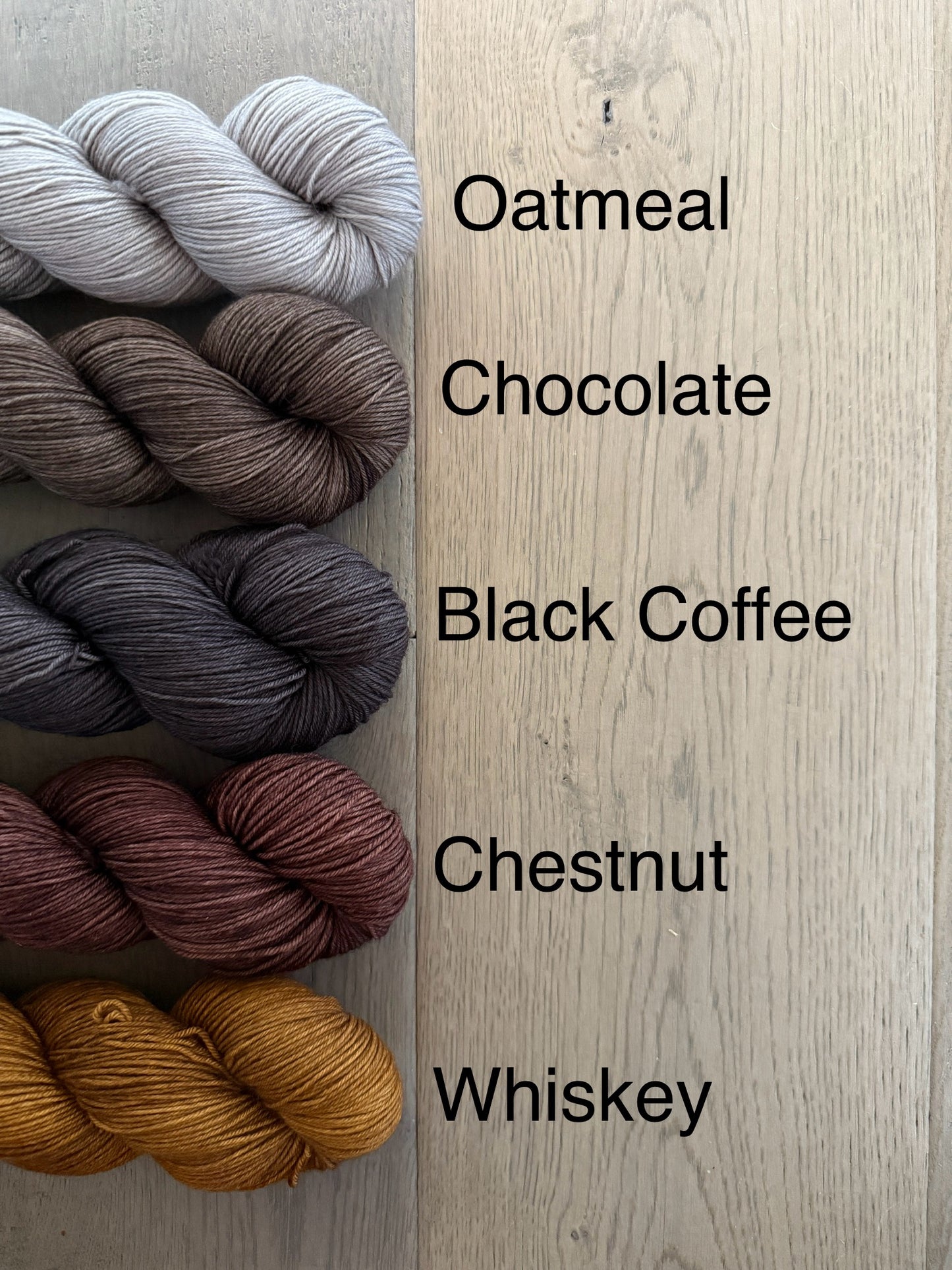 Worsted Chocolate Yarn