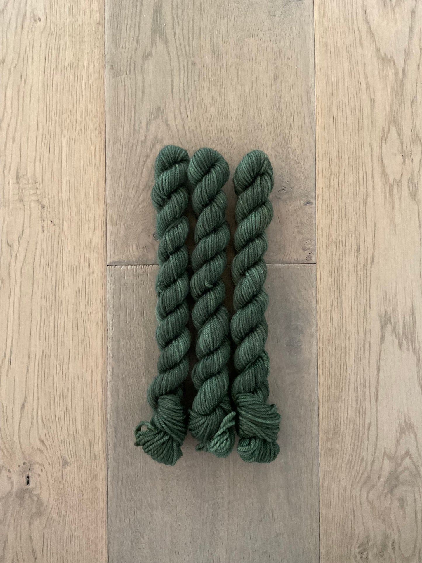 Mini DK Hunter Green Skein