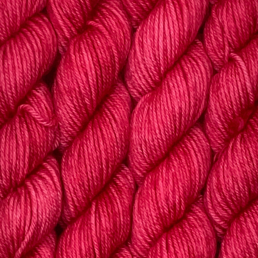 Mini Cherry Fingering Skein