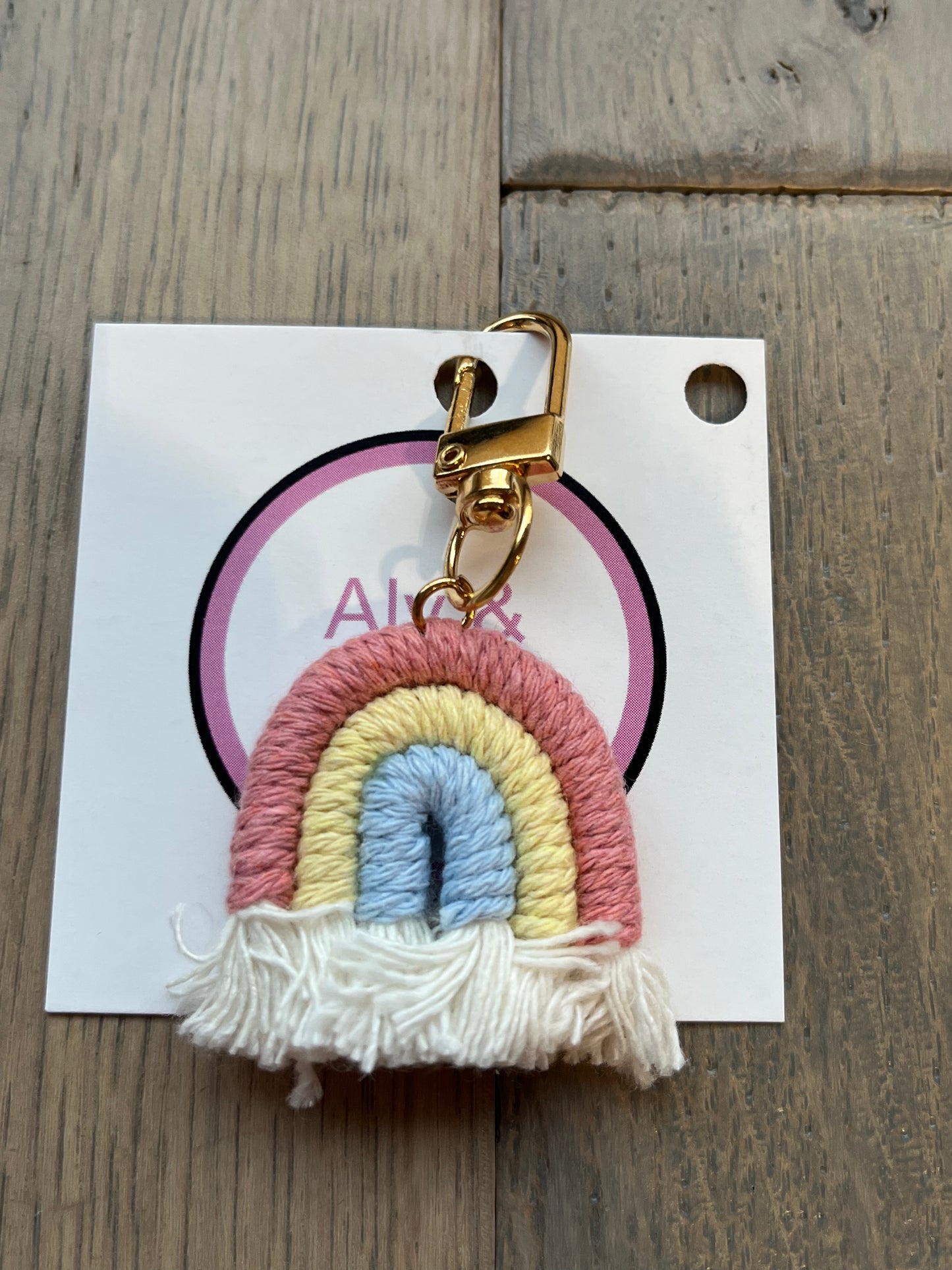 Aly & Co. Rainbow Bag Charm