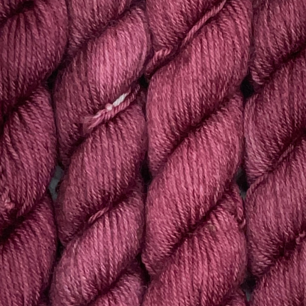Mini Cranberry Fingering Skein