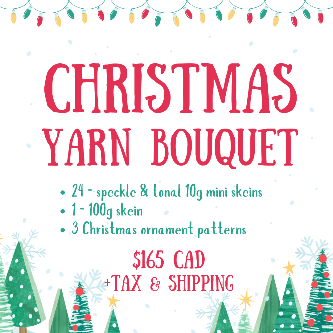 2024-24 Days of Christmas Yarn Bouquet