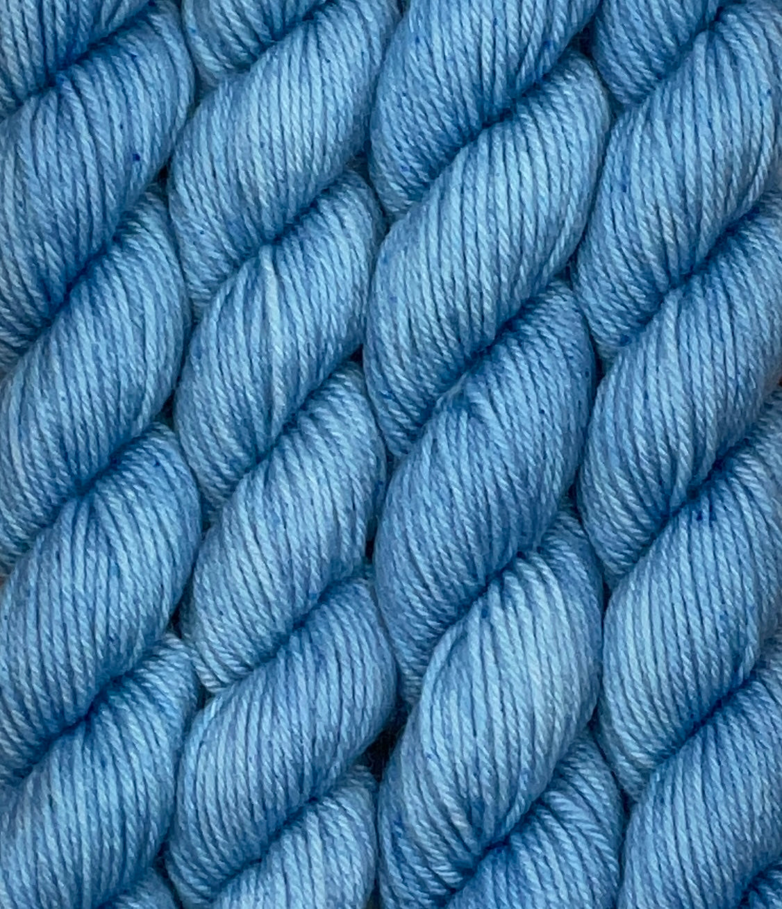 Mini Denim Fingering Skein