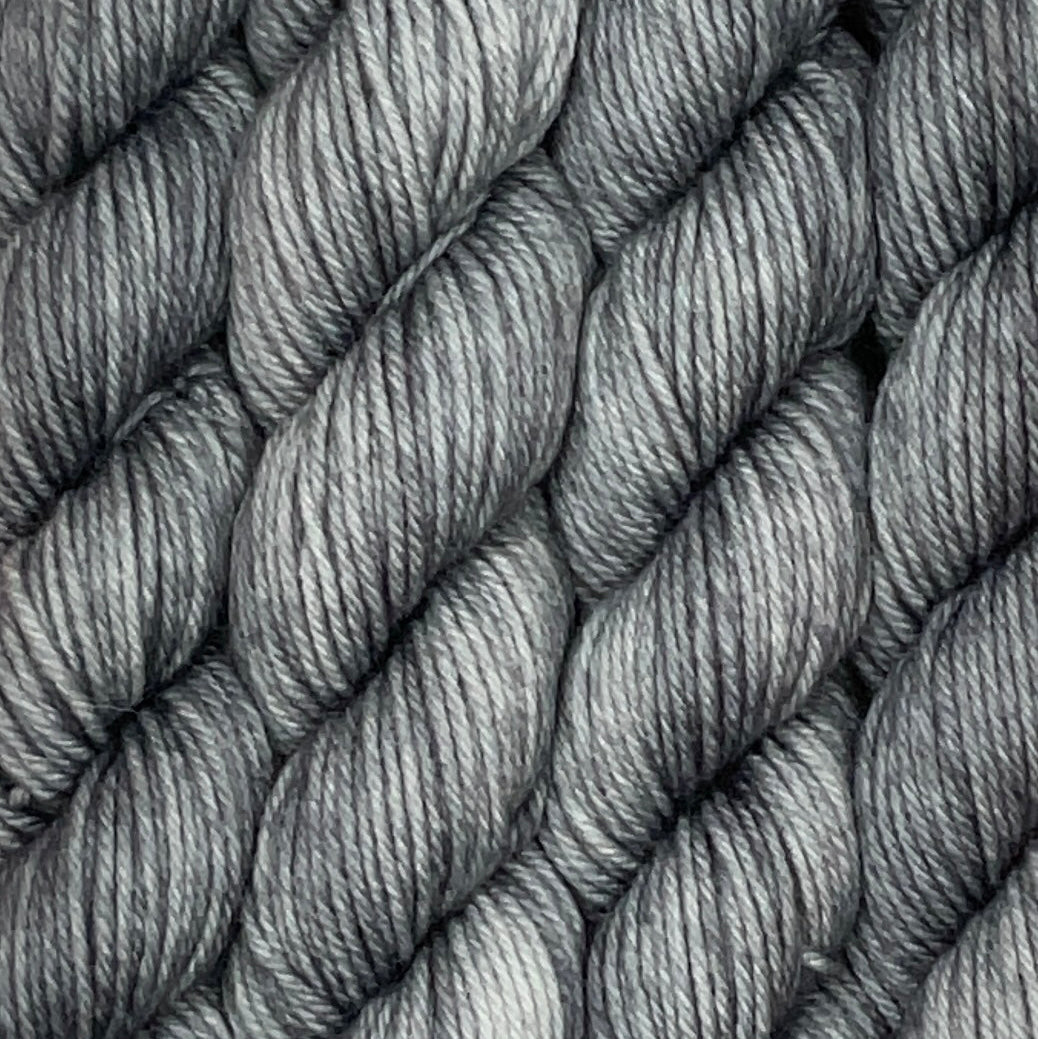 Mini Grey Fingering Skein