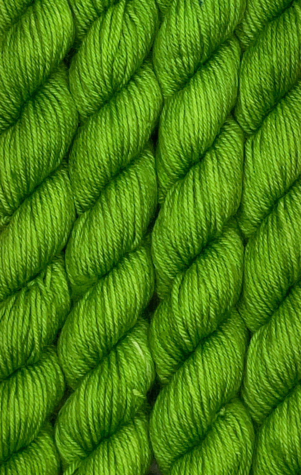 Mini Sour Green Apple Fingering Skein