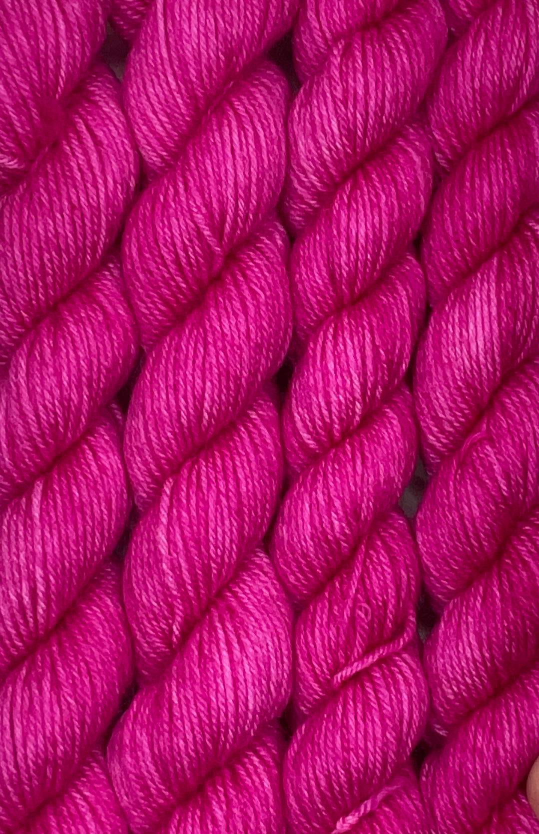 Mini Pink Popsicle Fingering Skein