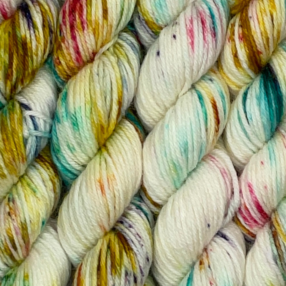 Mini Sugar Cookie Fingering Skein