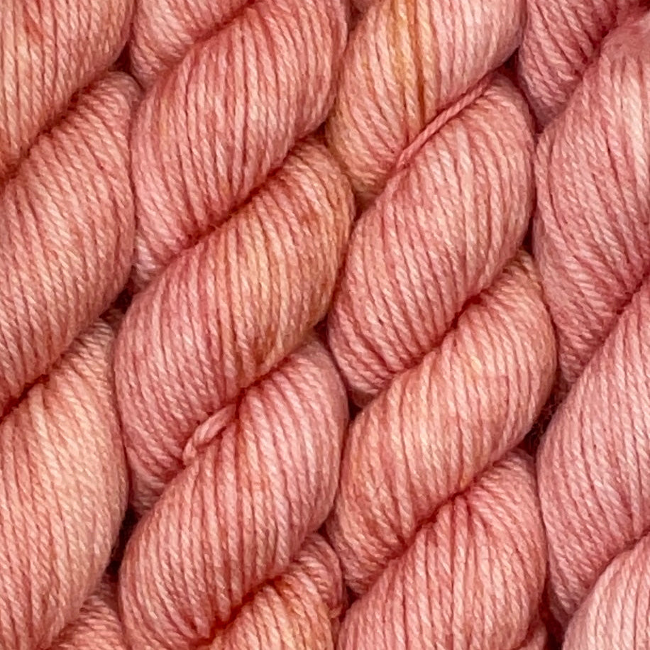 Mini Coral Fingering Skein