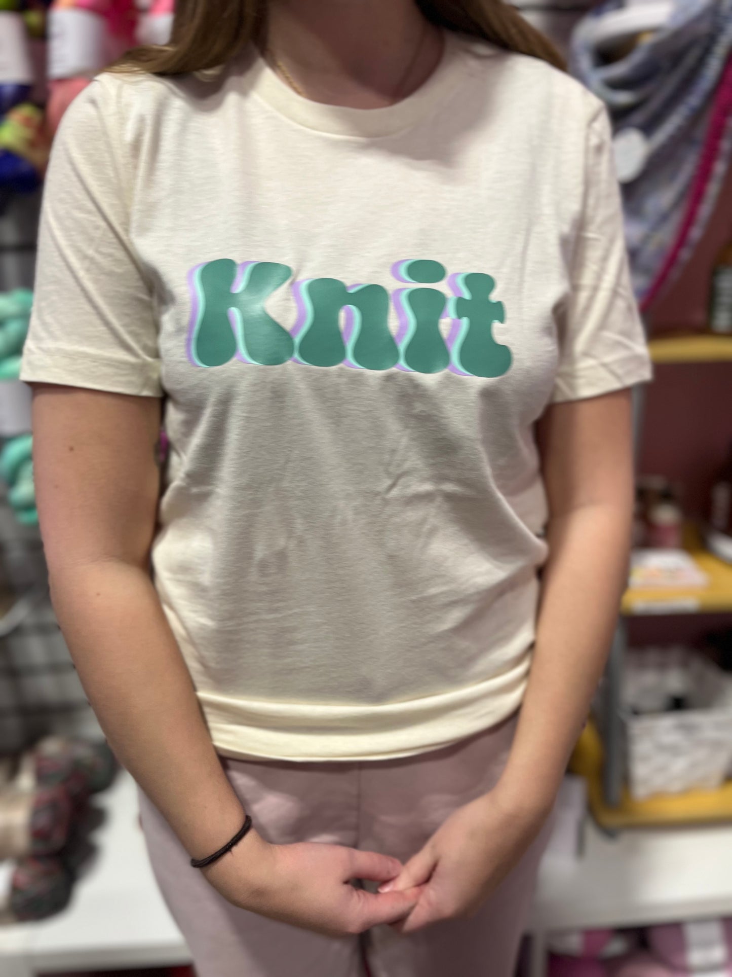 Retro Knit T-Shirt
