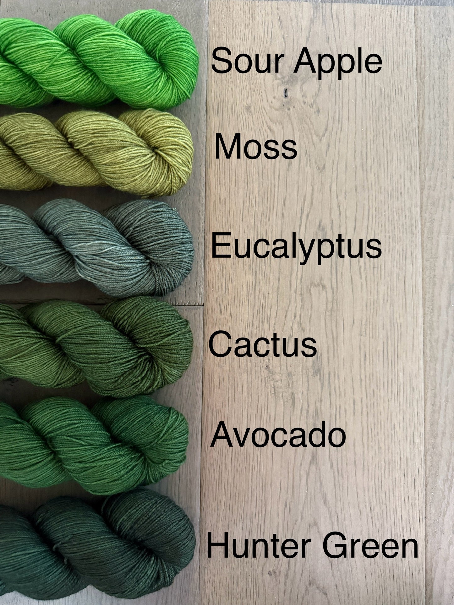 DK Hunter Green Yarn