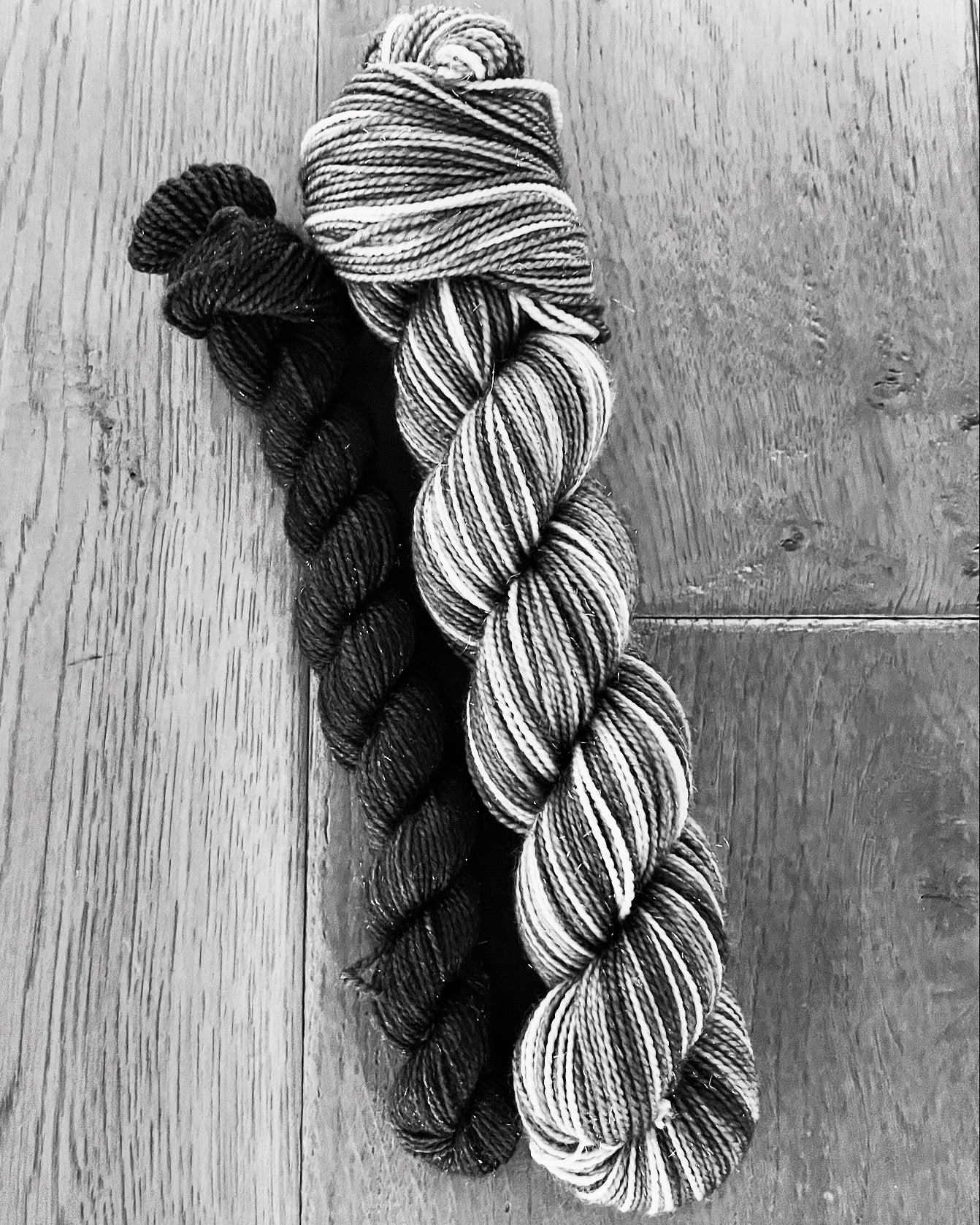 Cheers to 2026-Fingering Self-Striping Sock Set * PRE-ORDER*