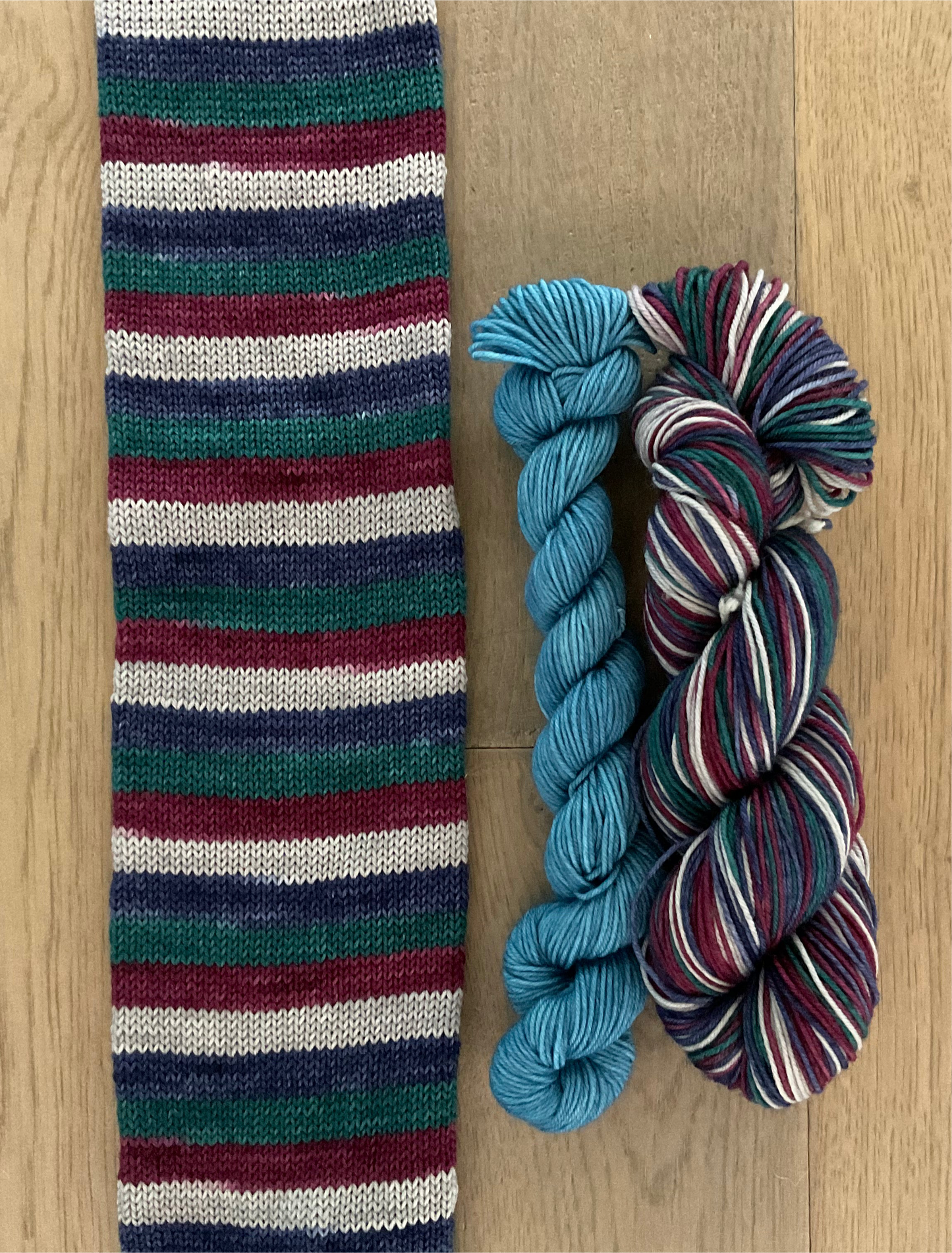 Karen's Fingering Self-Striping Sock Set