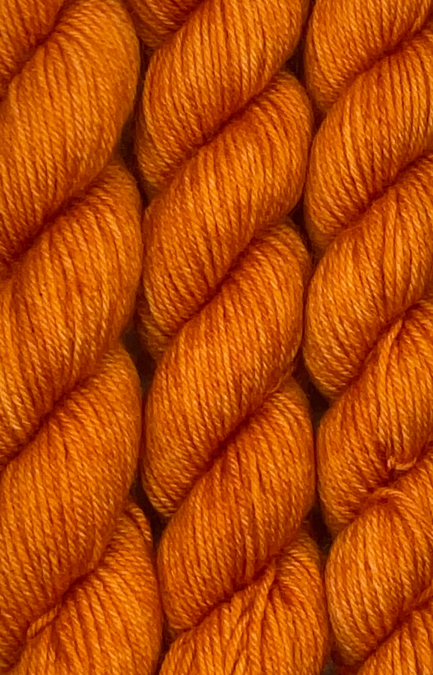 Mini Pumpkin Fingering Skein