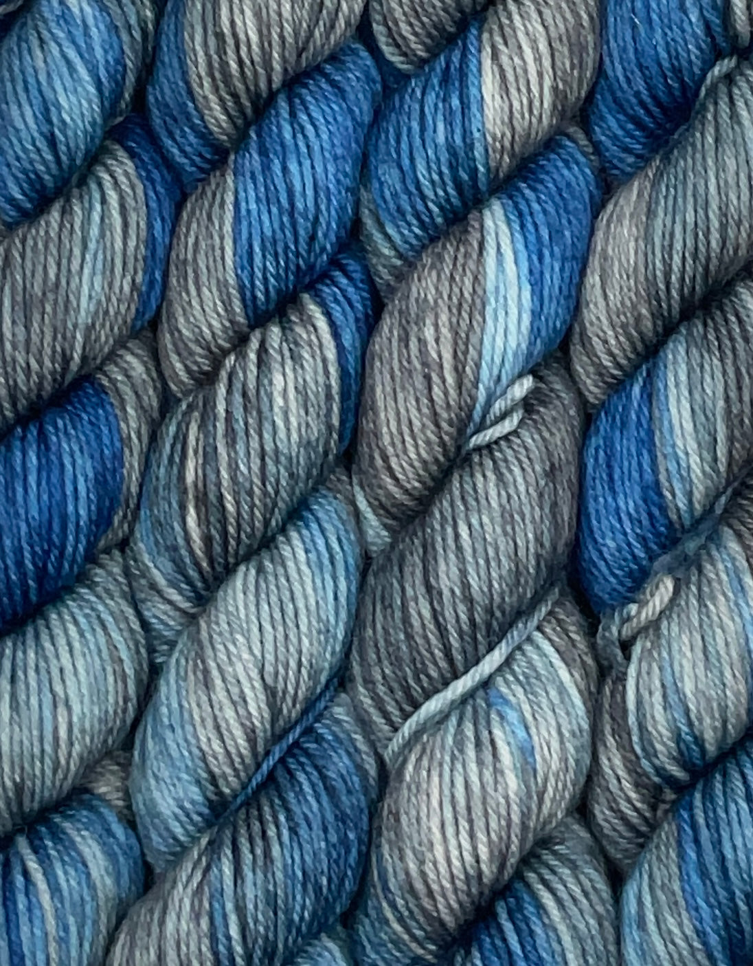 Mini Glacier Fingering Skein