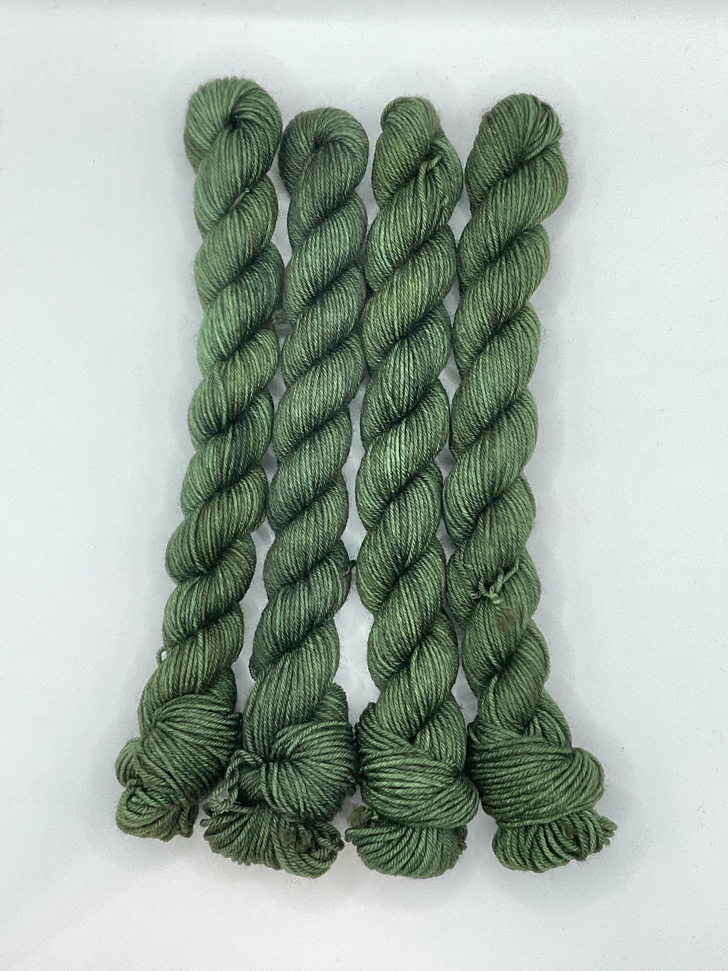 Mini Fingering Eucalyptus Skein