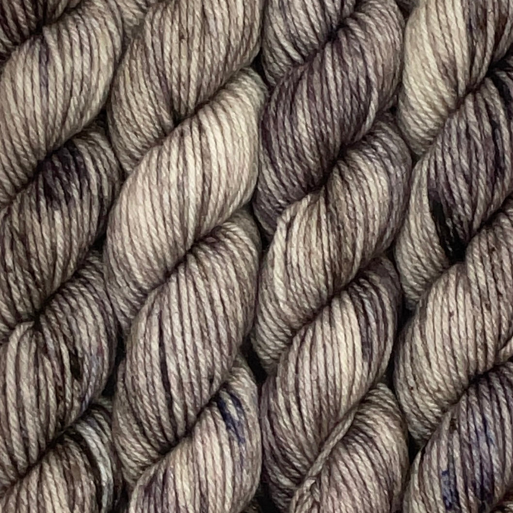 Mini Oatmeal Raisin Fingering Skein