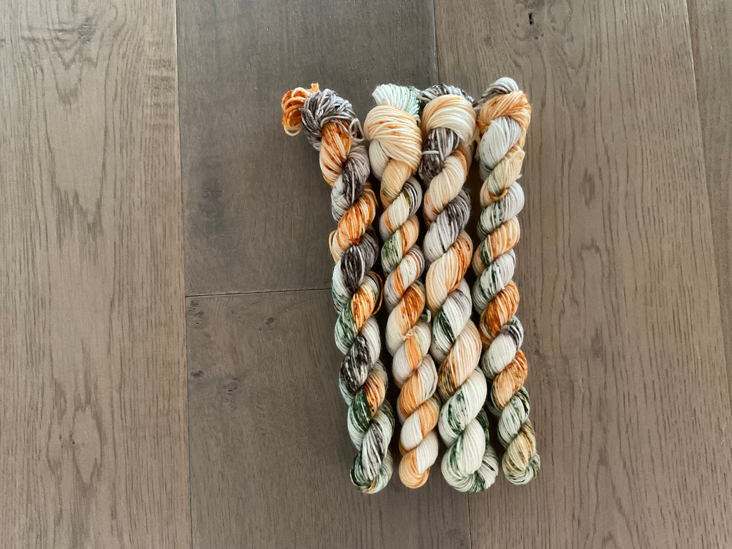 Mini Pumpkin Picking Fingering Skein