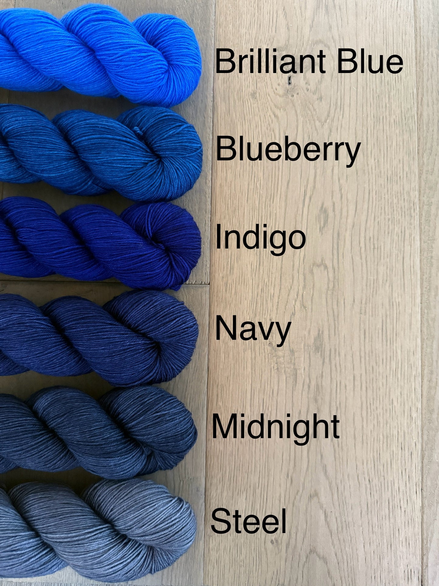 DK Brilliant Blue Yarn