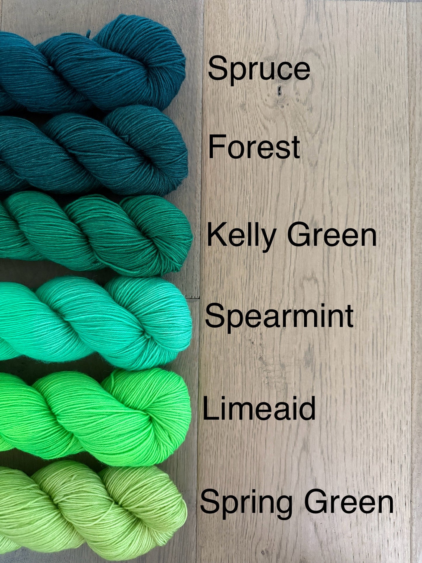 Worsted Moss Yarn