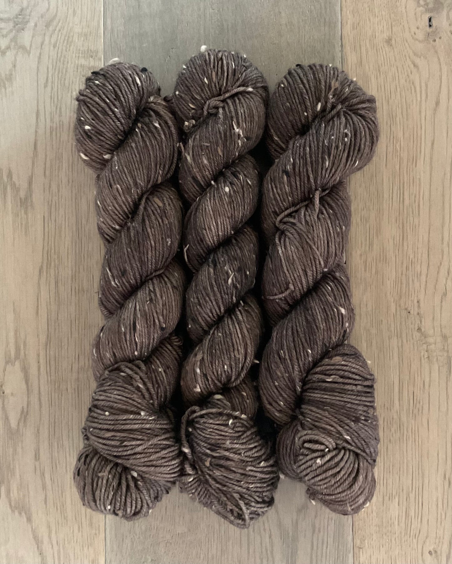 DK Tweed Chocolate Yarn