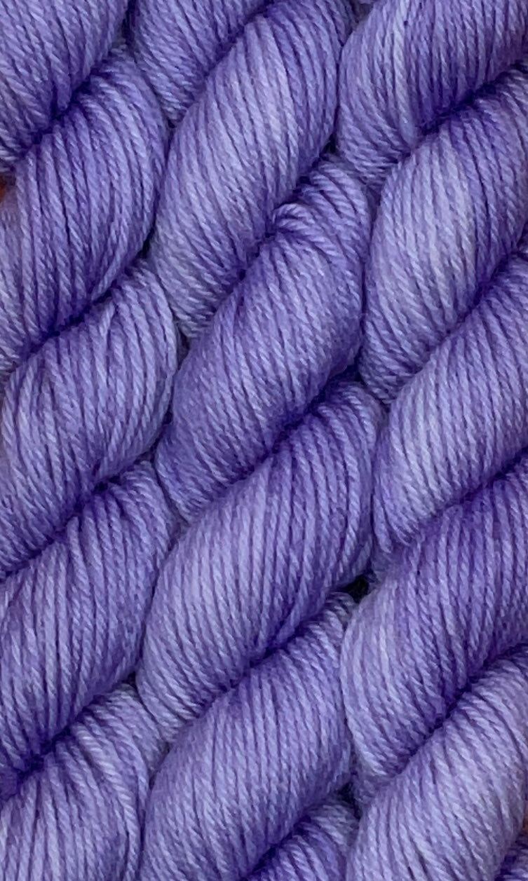 Mini Lilac Fingering Skein