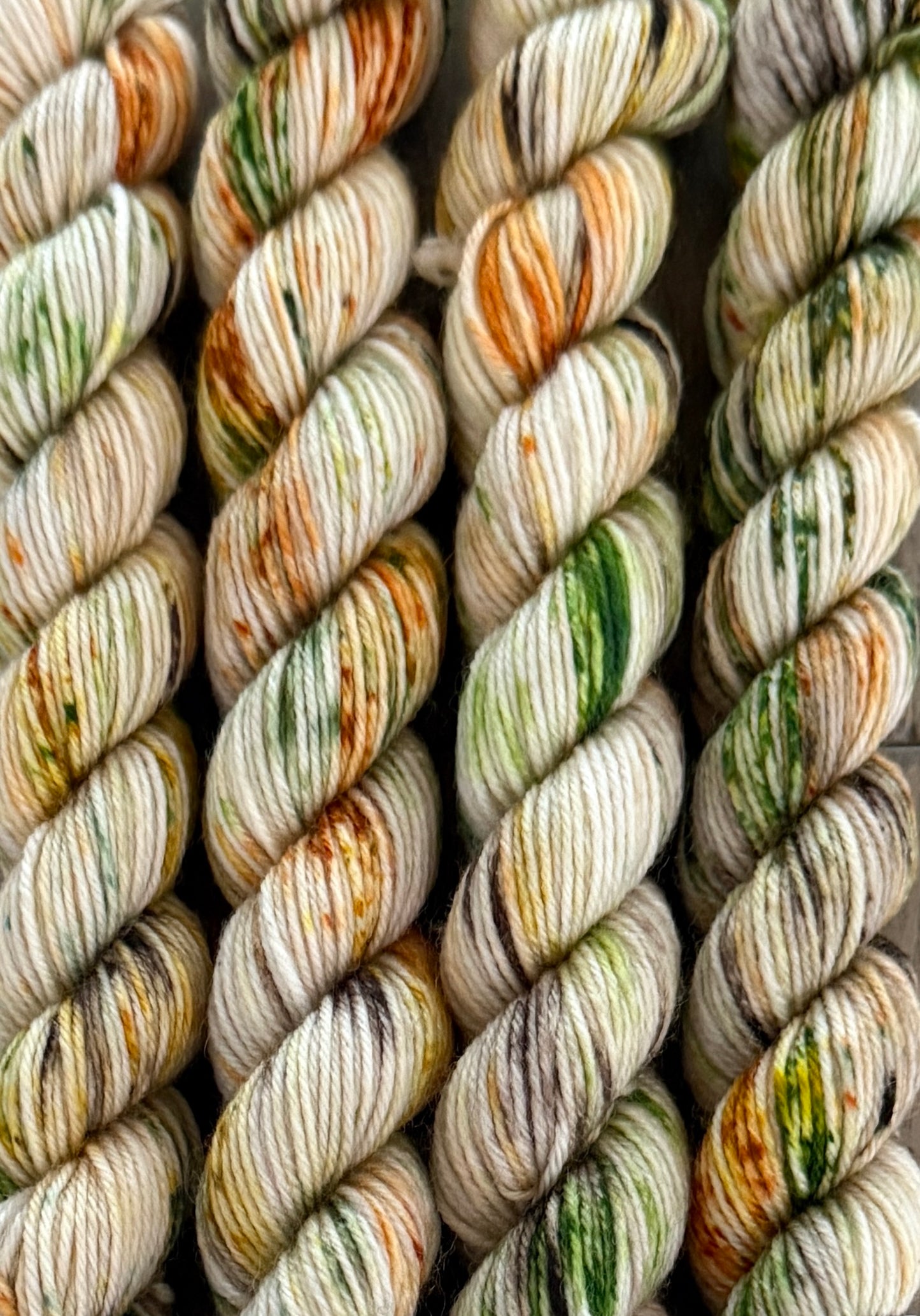 Mini Pumpkin Patch Fingering Skein