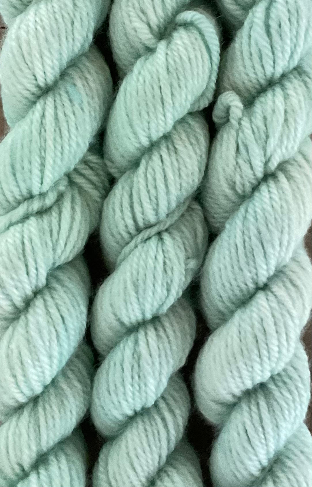 Mini Worsted Shamrock Shake Skein