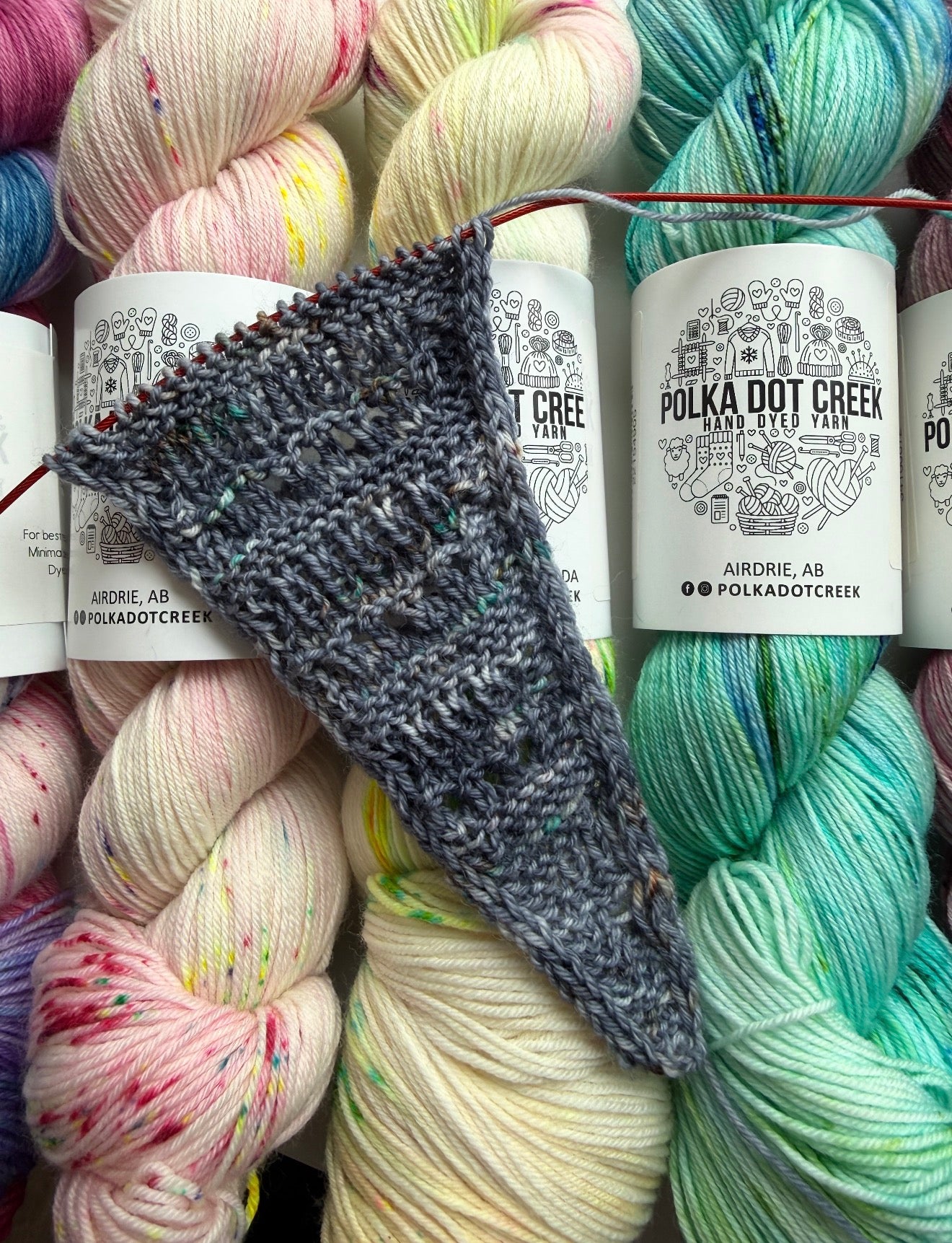Lace and Texture Class - The Mara Shawlette
