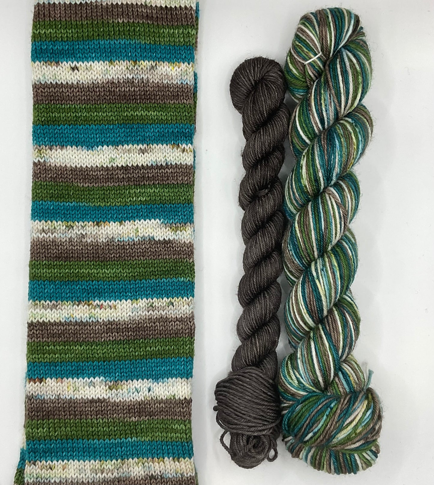 Birch Fingering Self-Striping Sock Set