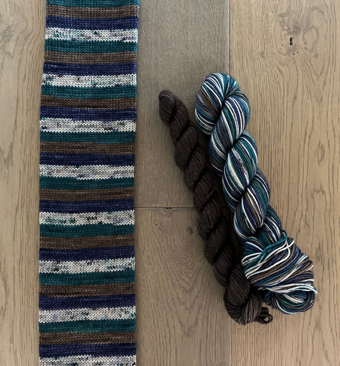 Thankful Fingering Self-Striping Sock Set