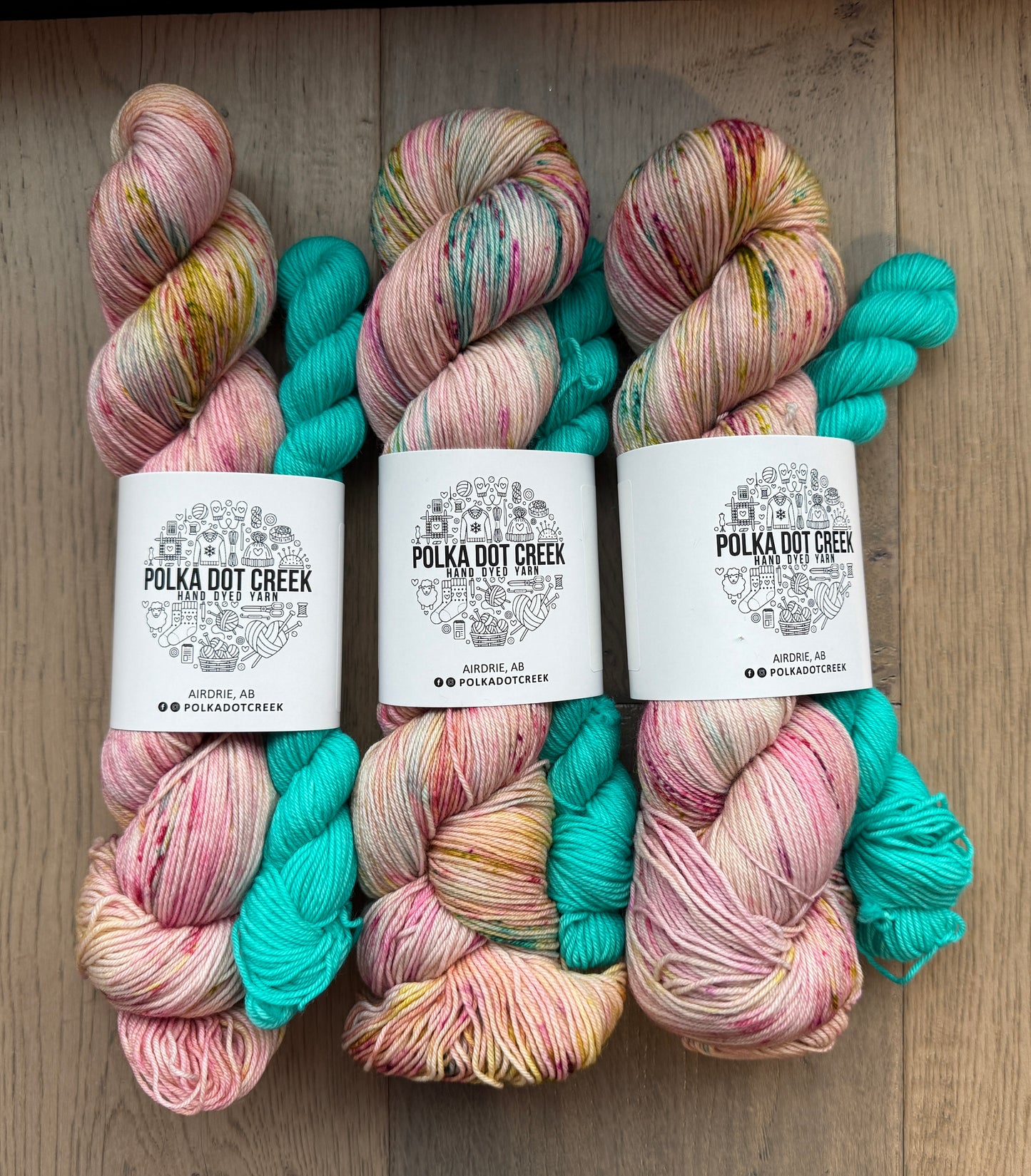 "I fell in love with Jess the minute she walked in the door" Fingering sock set