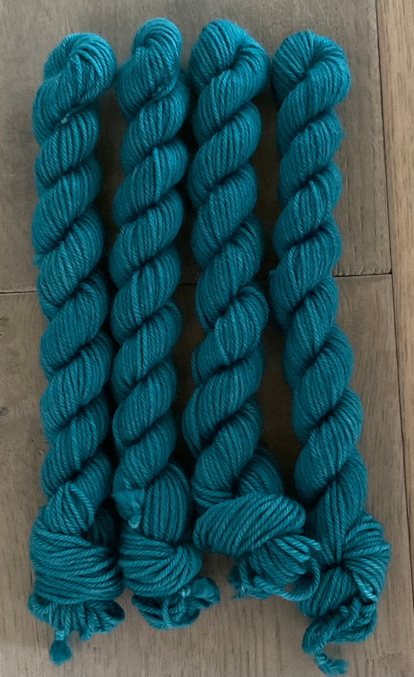 Mini DK Teal Skein