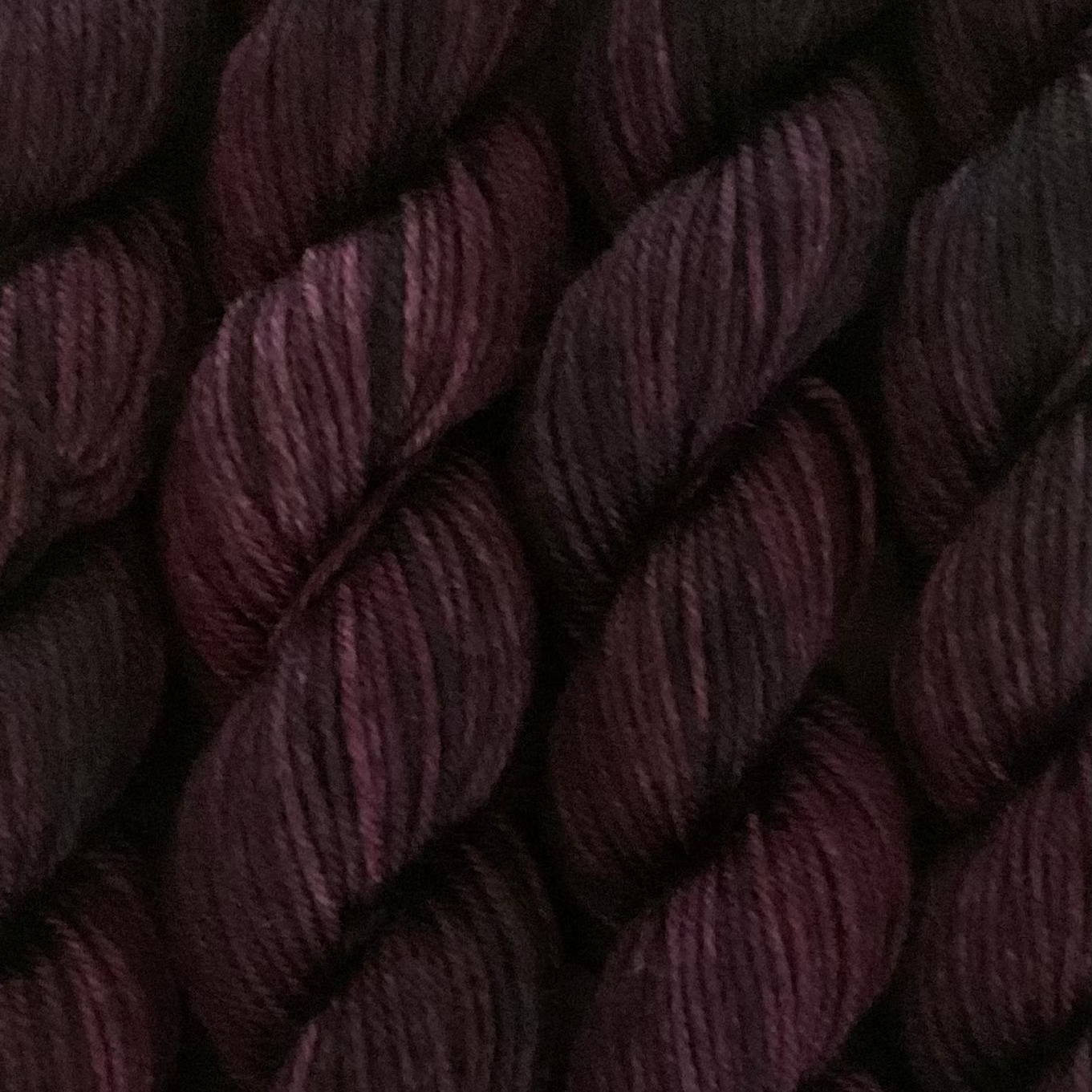 Mini Saskatoon Jam Fingering Skein