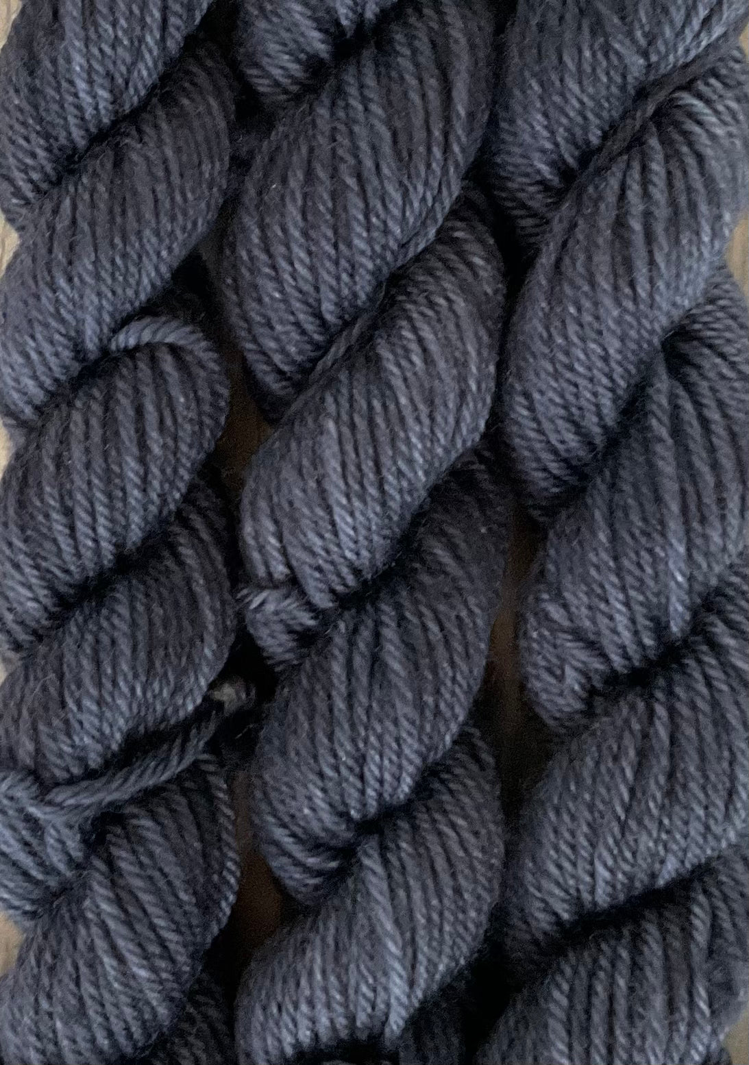 Mini DK Charcoal Skein