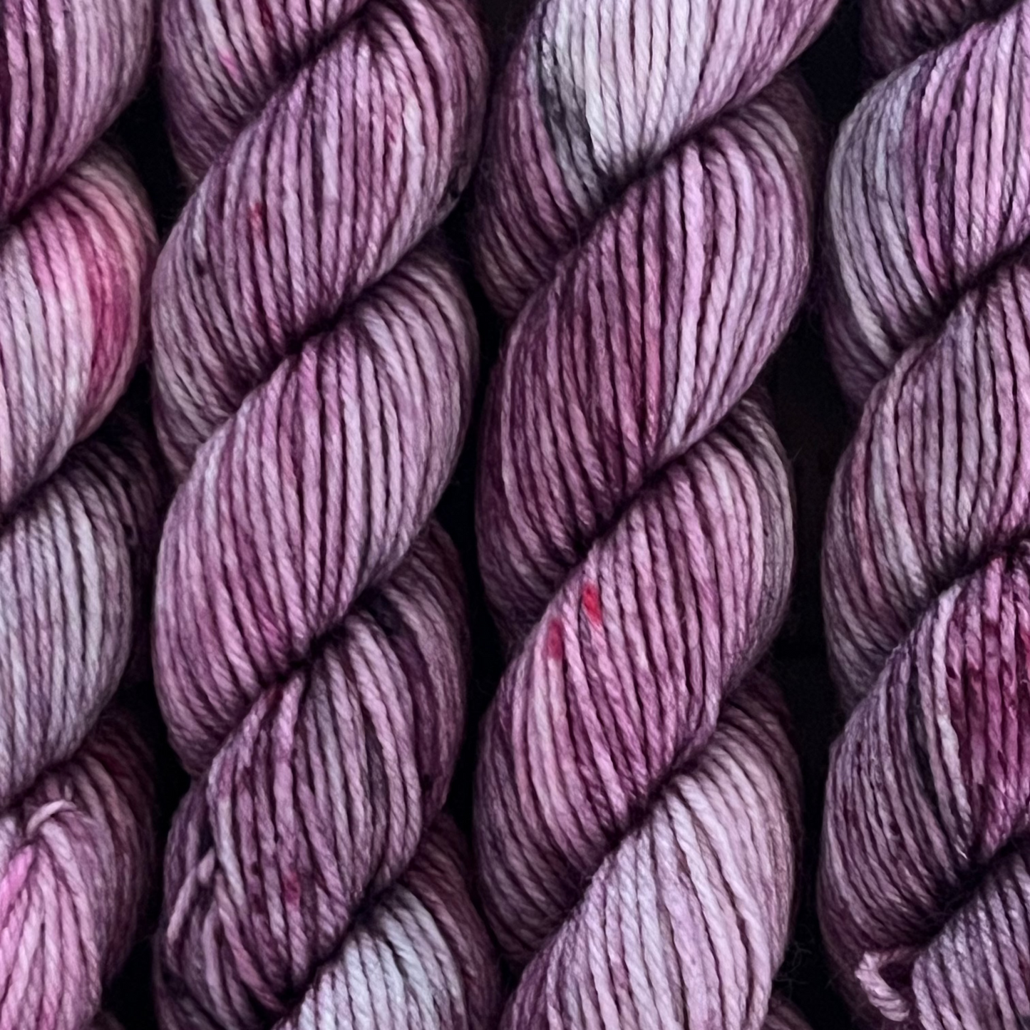 Mini Netflix & Knit Fingering Skein