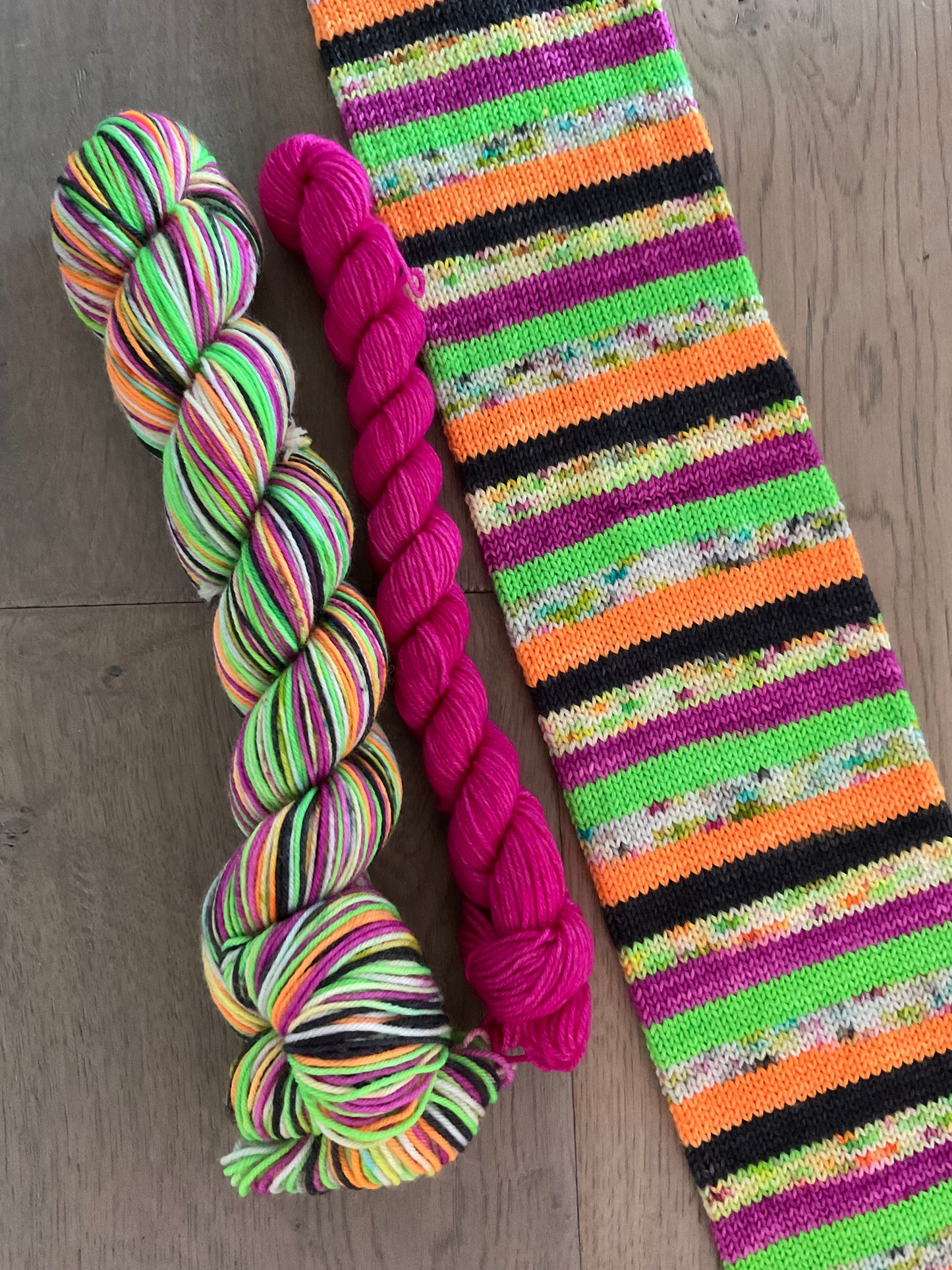 Wool Witches Fingering Self-Striping Sock Set