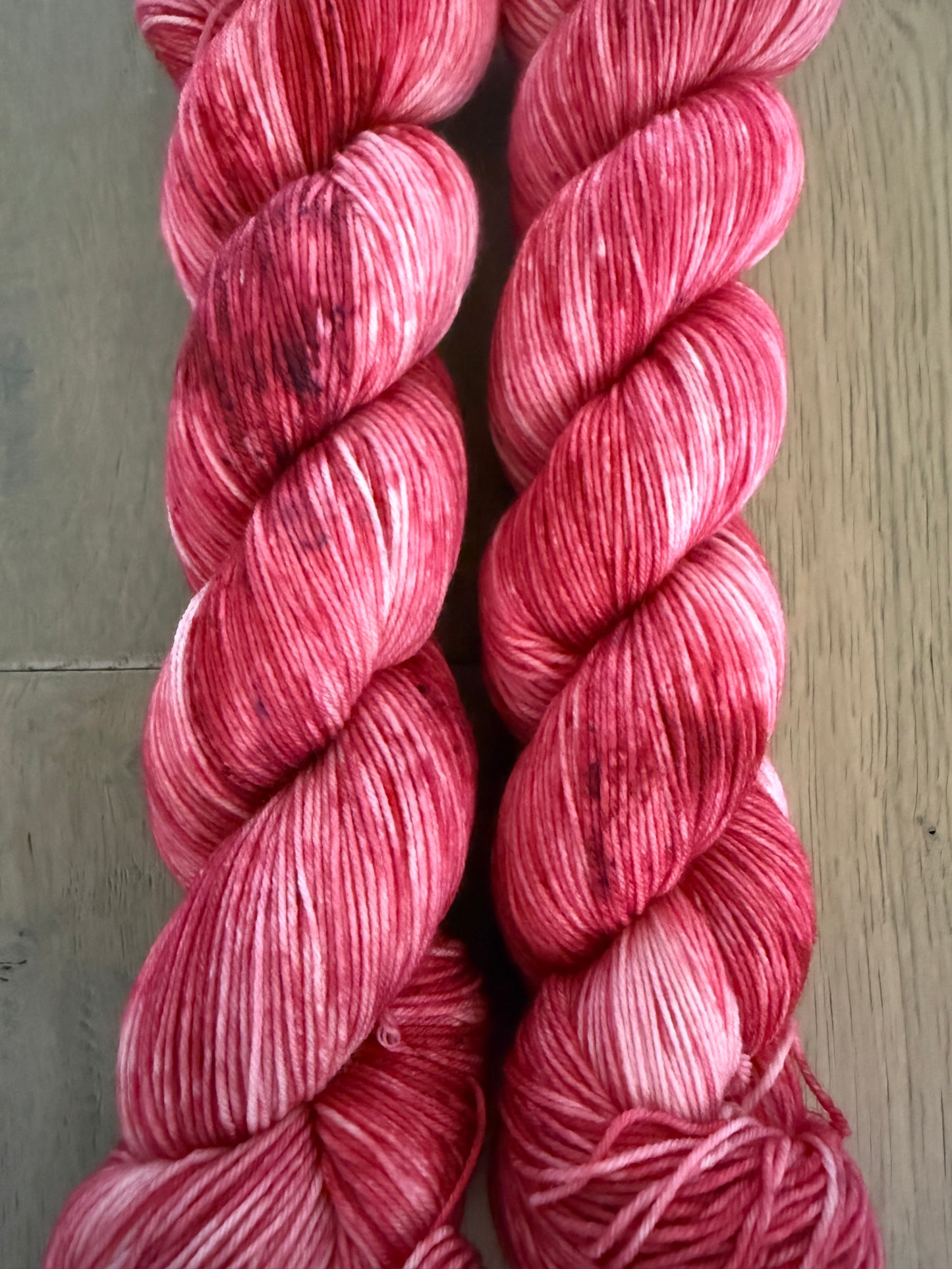 Strawberry Sundae Fingering Skein