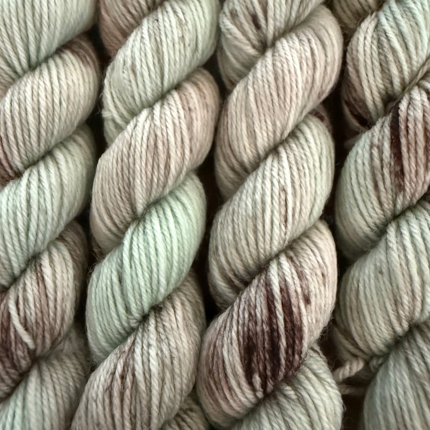 Mini Mint Chocolate Chip Fingering Skein