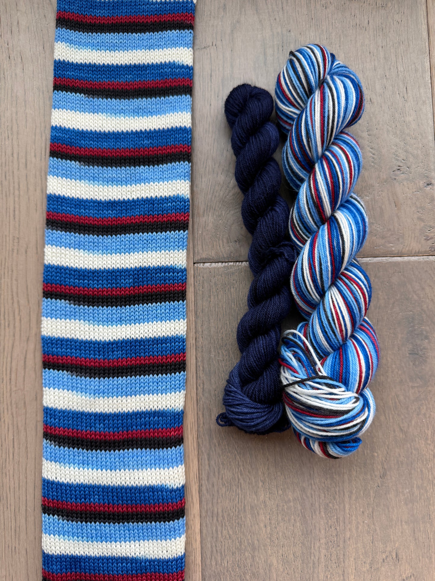 Toronto Blue Jays Fingering Self-Striping Sock Set
