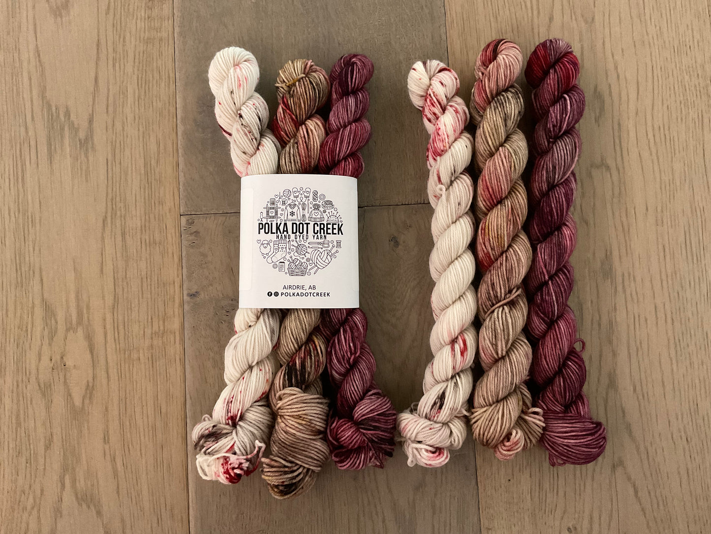 Canada Day Yarn Trios