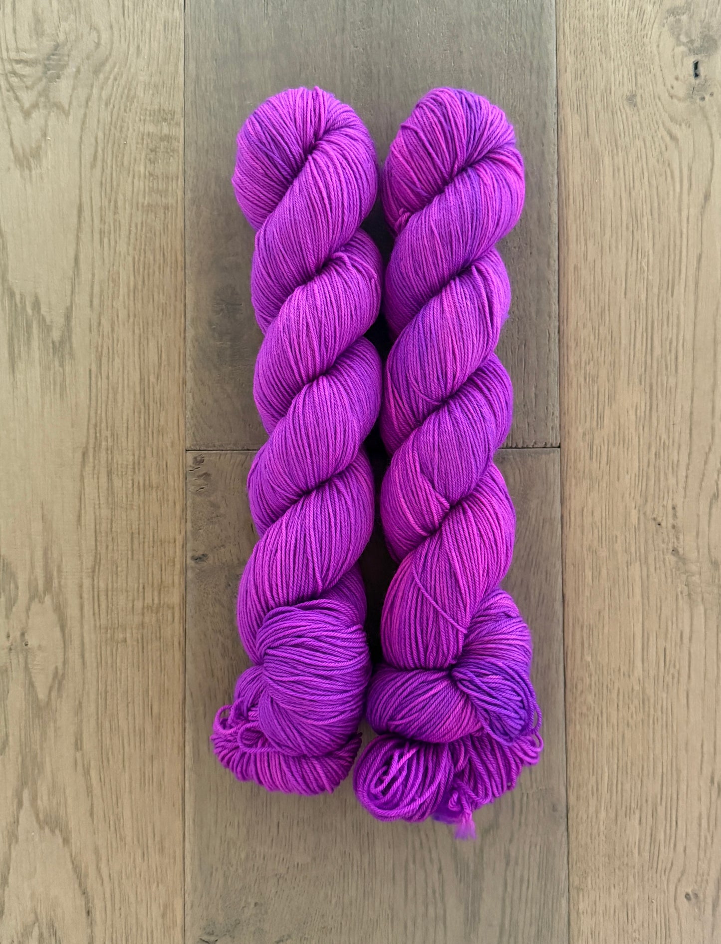 Purple Pop Fingering Yarn