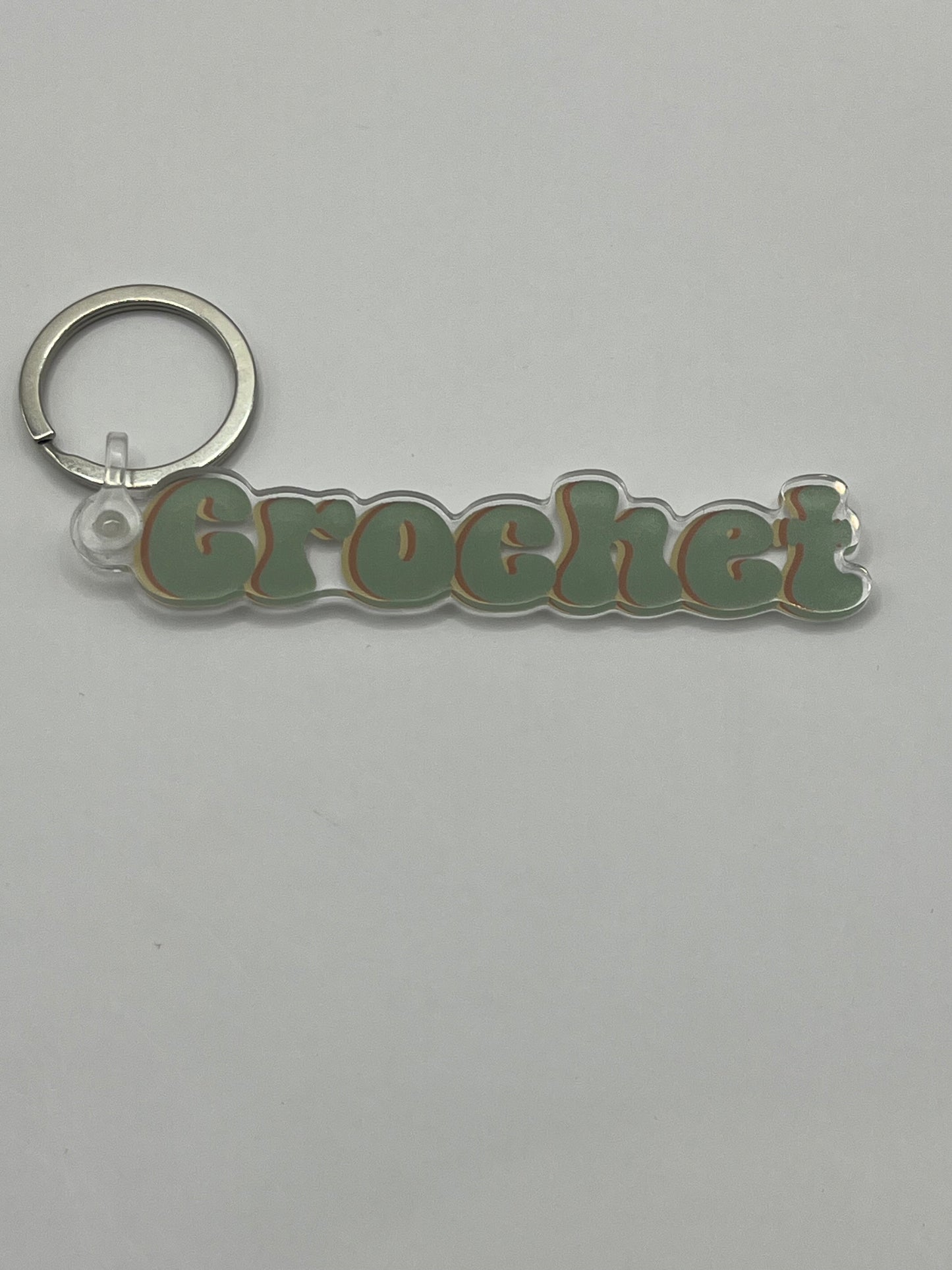 Retro Acrylic Keychains