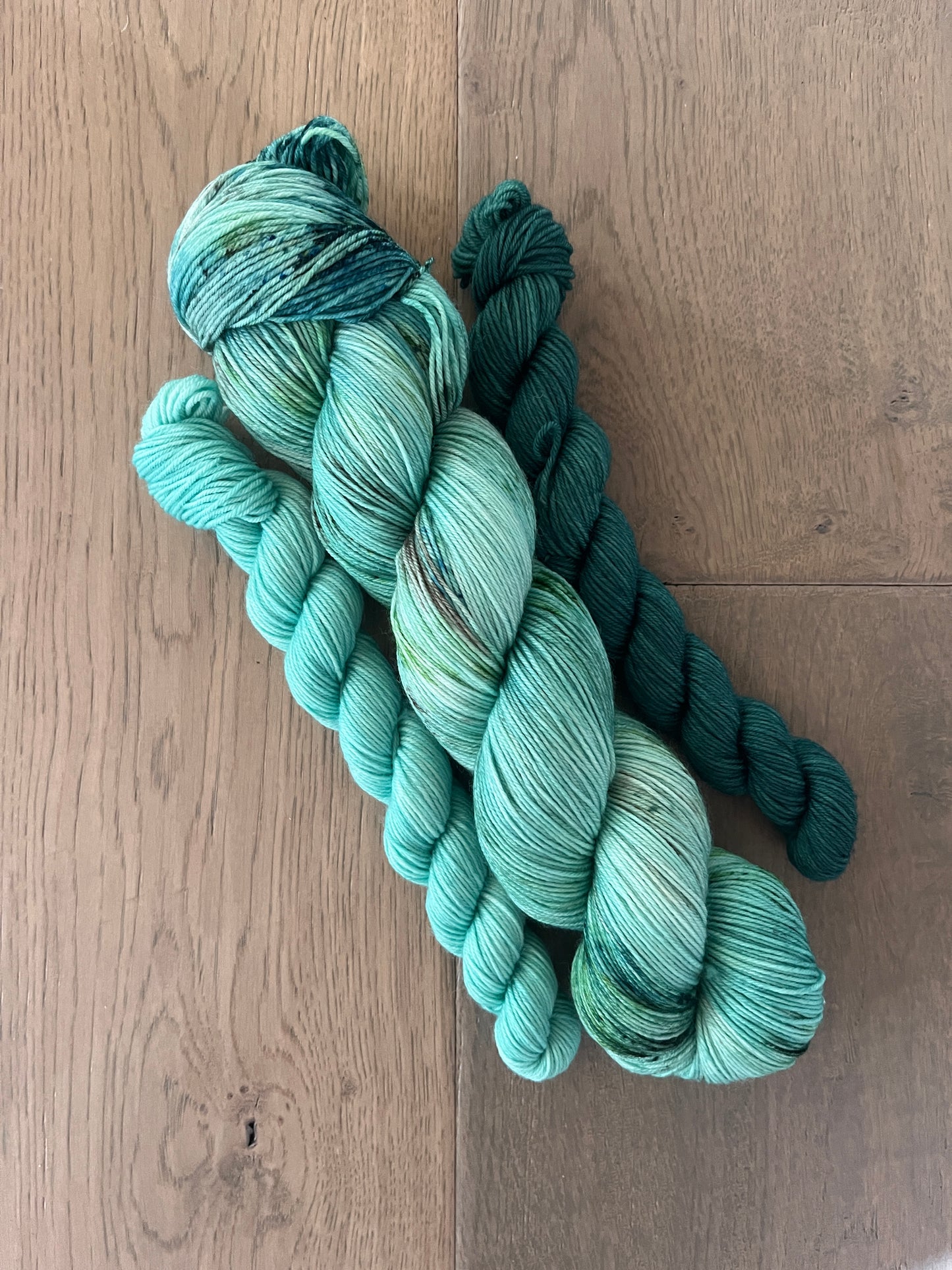 Frosty Forest Fingering Sock Set