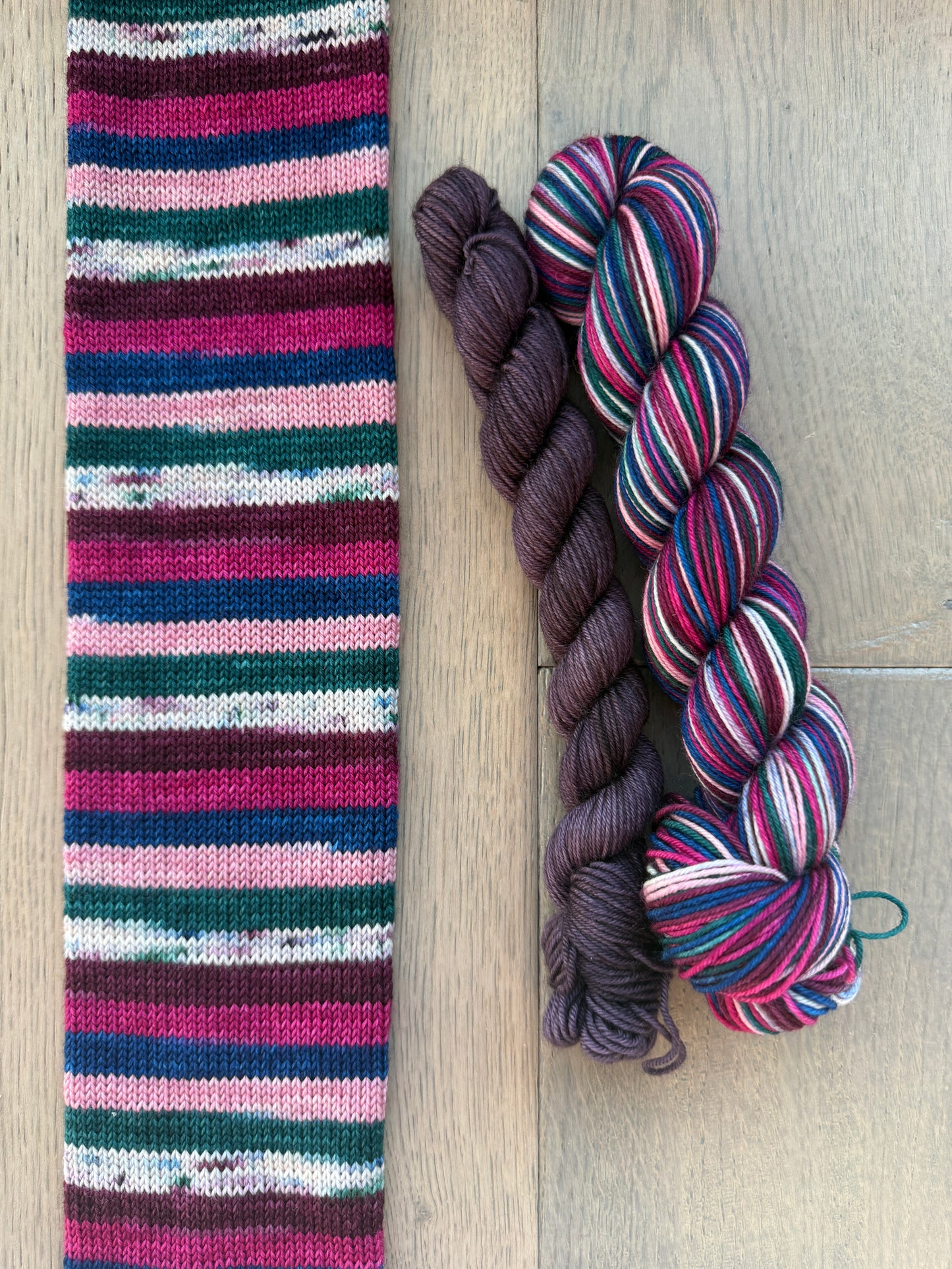 Airdrie Fingering Self-Striping Sock Set