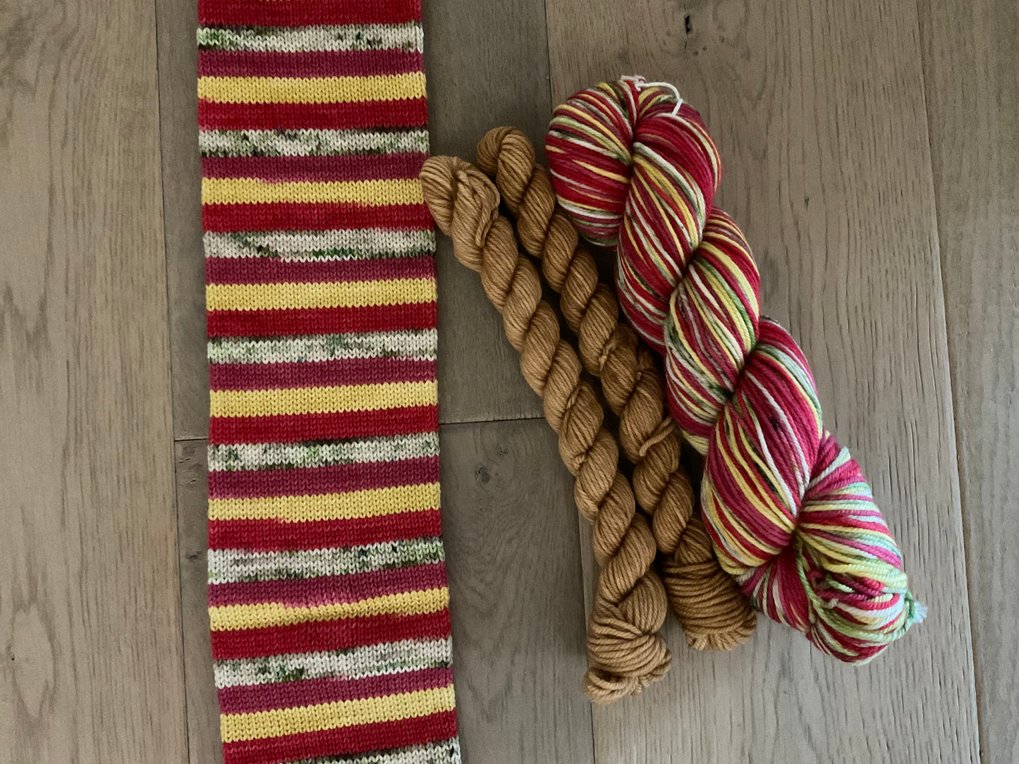 Friends Club-October- Thanksgiving Trifle -DK Self Striping