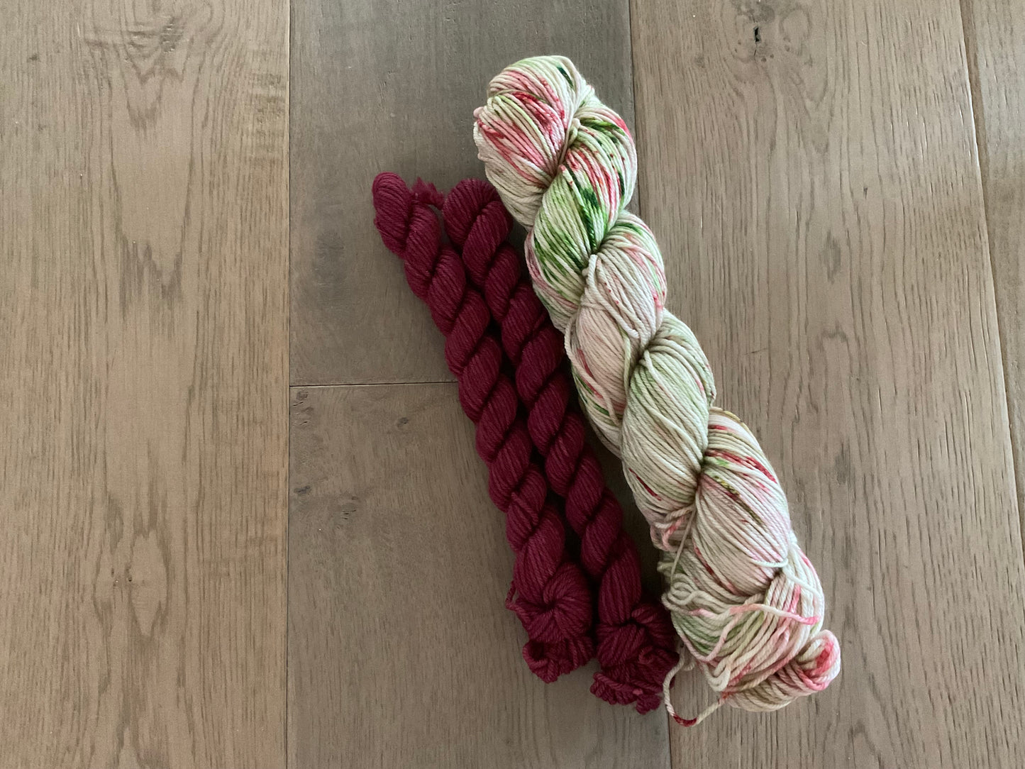 Friends Club- December - Holiday Armadillo -DK Sock Set