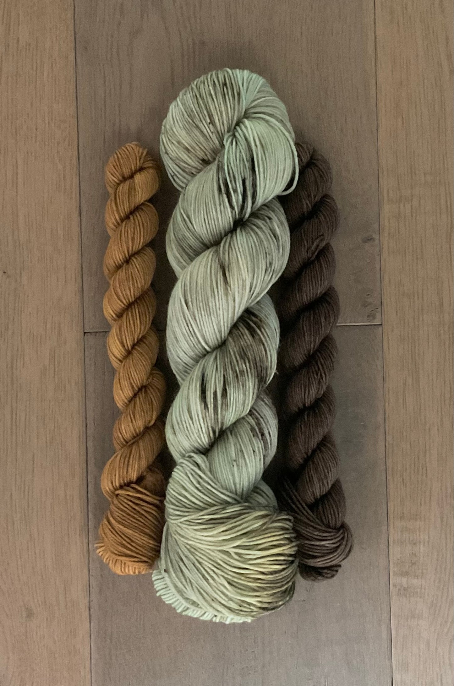 Mint Chocolate Chip Fingering Sock Set