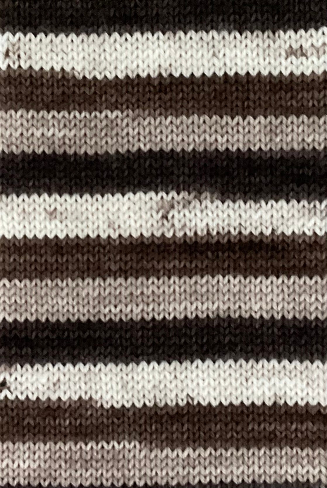 Cookies and Cream Fingering Self-Striping Sock Set